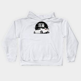 Nissan Skyline r34 GTR, JDM Car Kids Hoodie